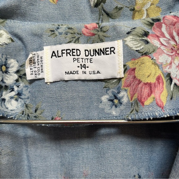 Alfred Dunner Vintage Floral Blazer 14p - Picture 4 of 7